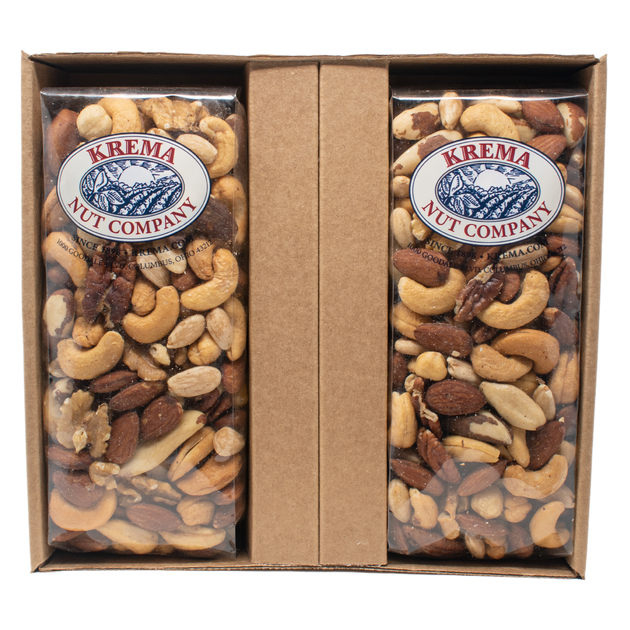 Gourmet Mixed Nuts Duo Gift Box | Krema Nut Company