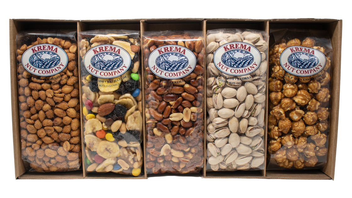 Summer Edition Gift Box: Deluxe Snacker 5 Pack | Krema Nut Company