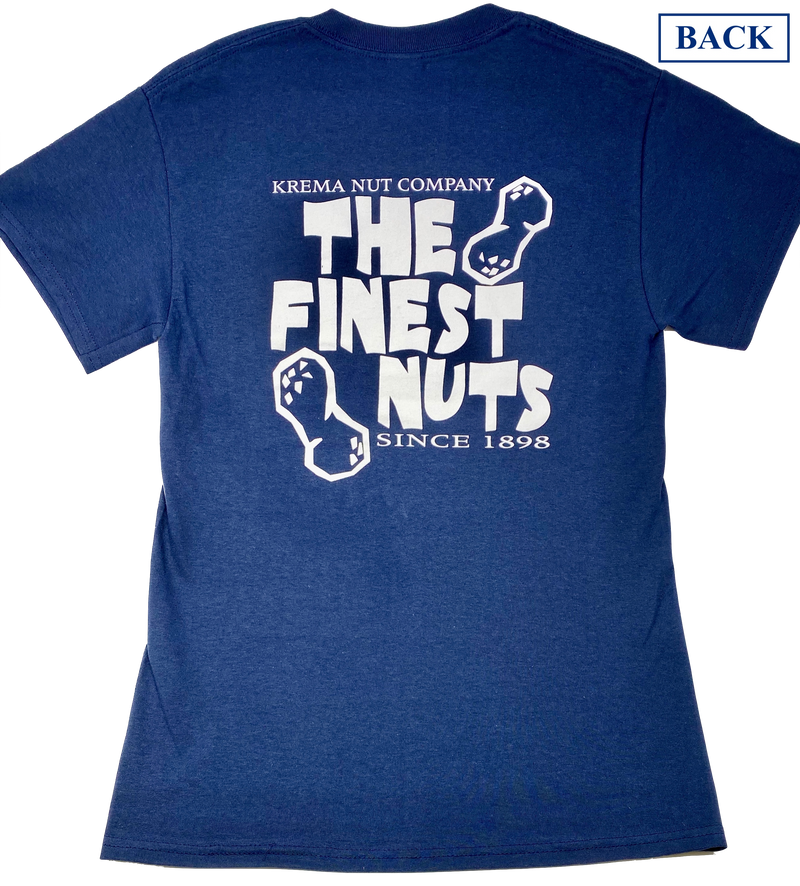 Krema's Navy Blue Finest Nuts T-Shirt
