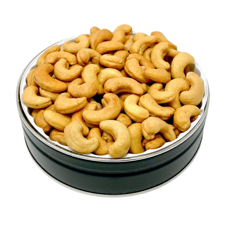 Giant Cashews Tin 16 oz. NO SALT