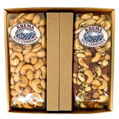 Giant Cashews & Gourmet Mixed Nut 2 Pack Gift Box