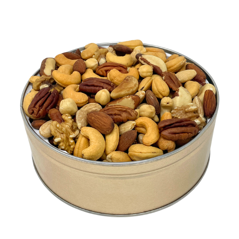 Gourmet Mixed Nuts Tin 24 oz. SALTED