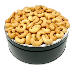 Giant Cashews Tin 40 oz. NO SALT