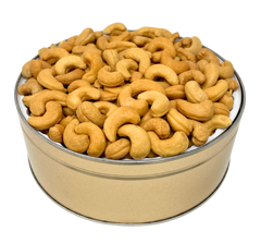 Giant Cashews Tin 40 oz. SALTED