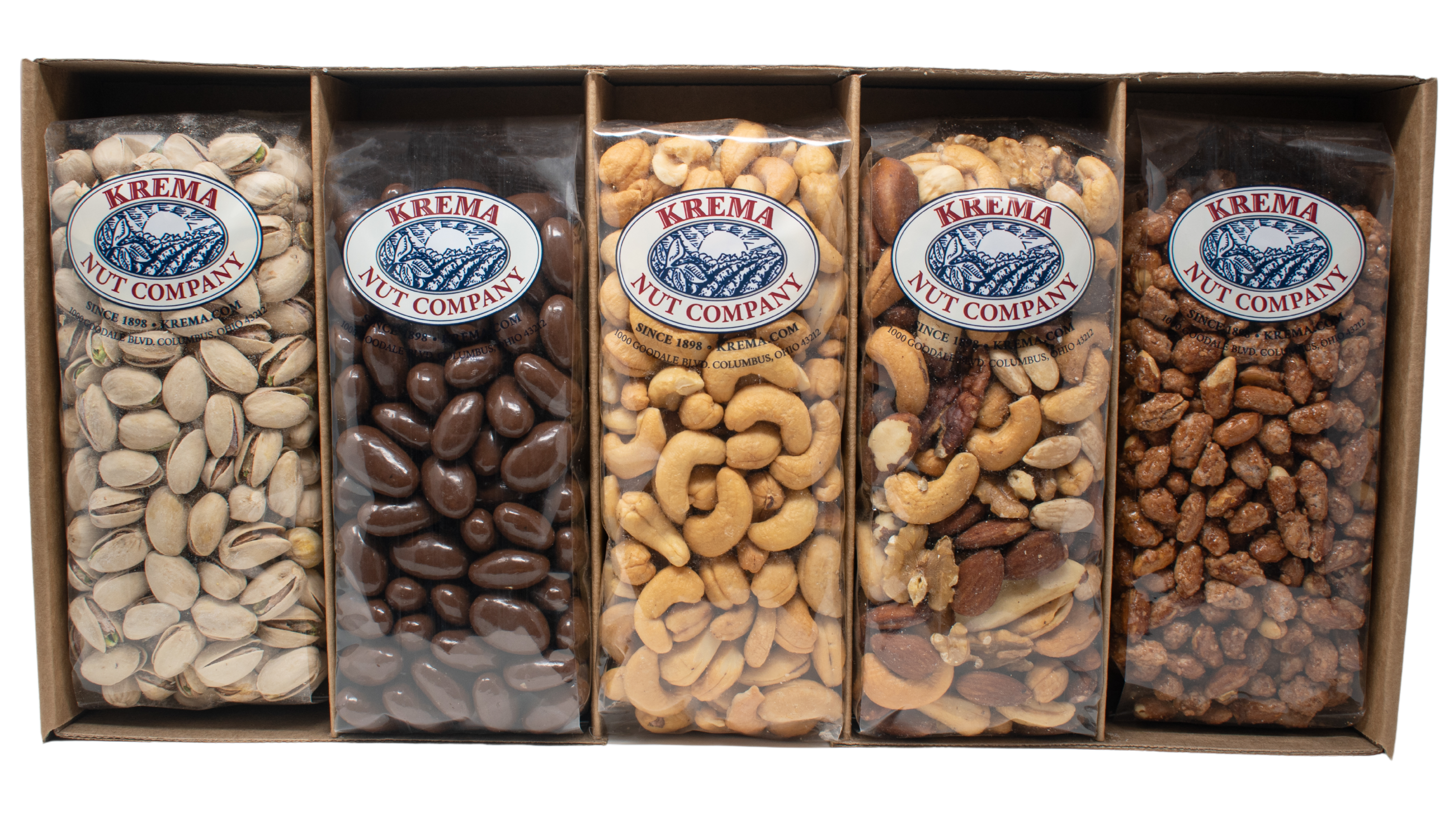 VIP 5 Pack Gift Box | Krema Nut Company VIP 5 Pack Gift Box | Krema Nut Company