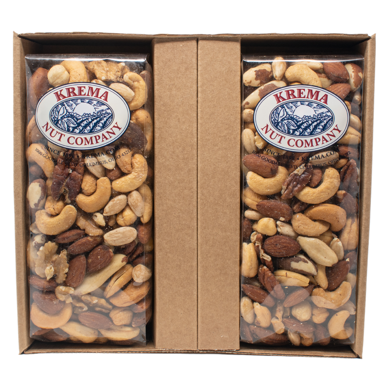 Gourmet Mixed Nuts Duo Gift Box