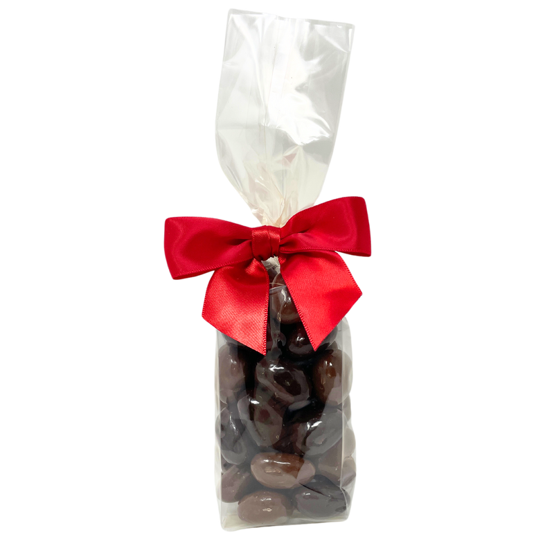 Milk & Dark Chocolate Caramel Hearts 8 oz. Bag