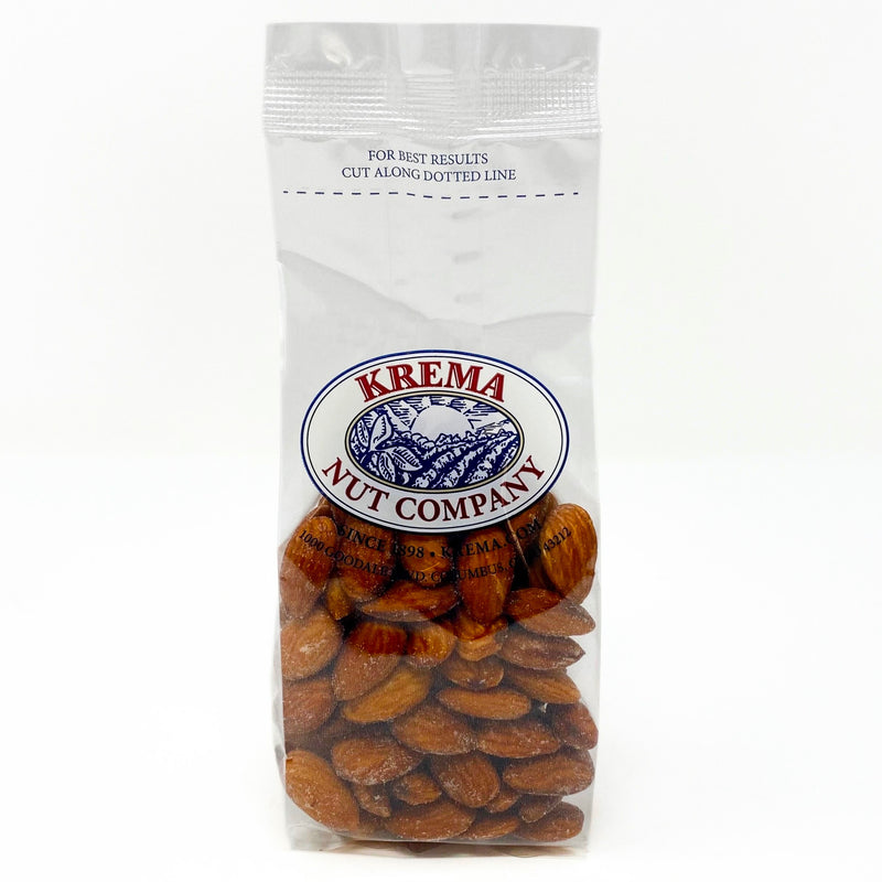 Almonds, Roasted & Salted 7 oz. Bag. Case of 24 Bags