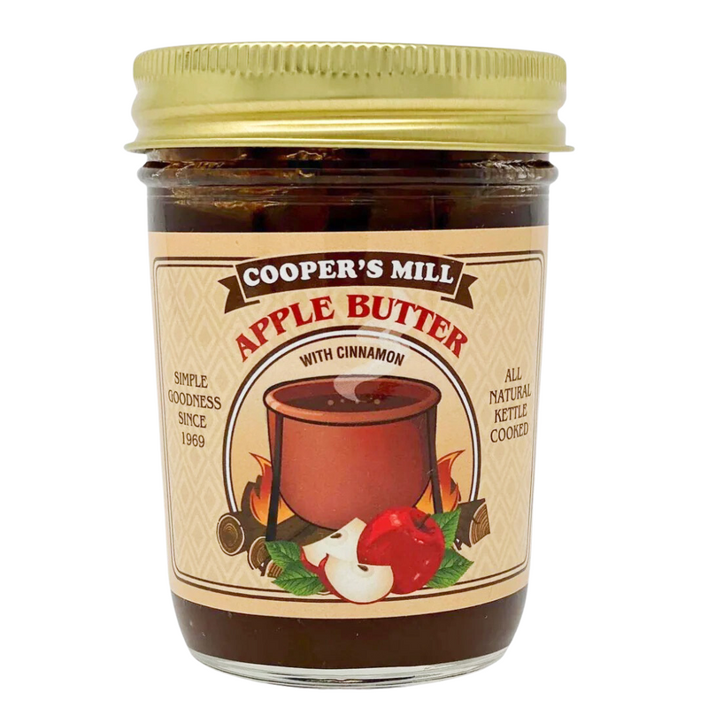 Cinnamon Apple Butter, Sweetened 8.5 oz. Jar