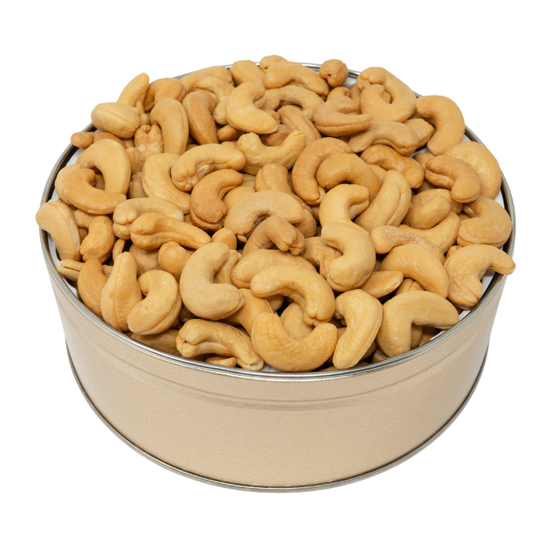 Giant Cashews Tin 24 oz. SALTED