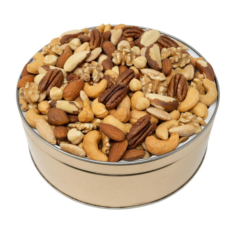 Gourmet Mixed Nuts Tin 40 oz. SALTED