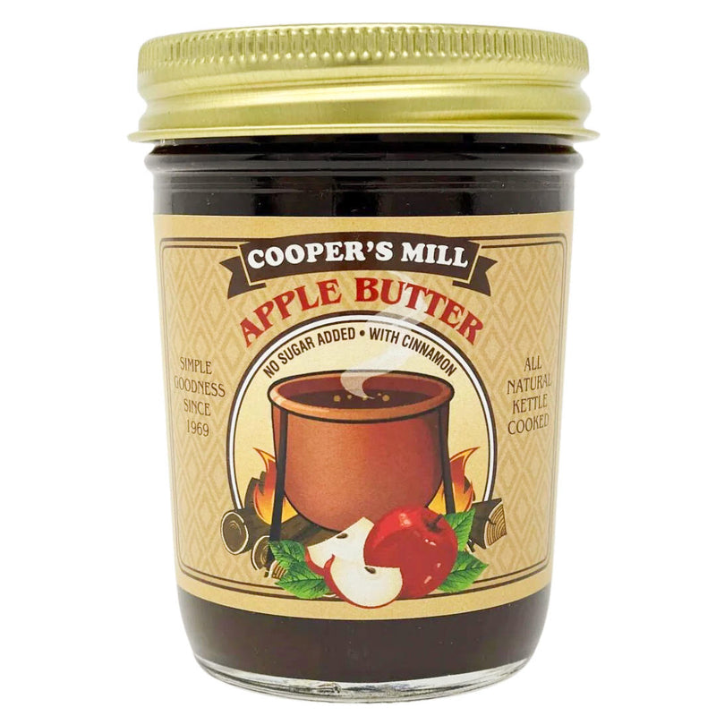 Cinnamon Apple Butter, No Sugar Added 8.5 oz. Jar