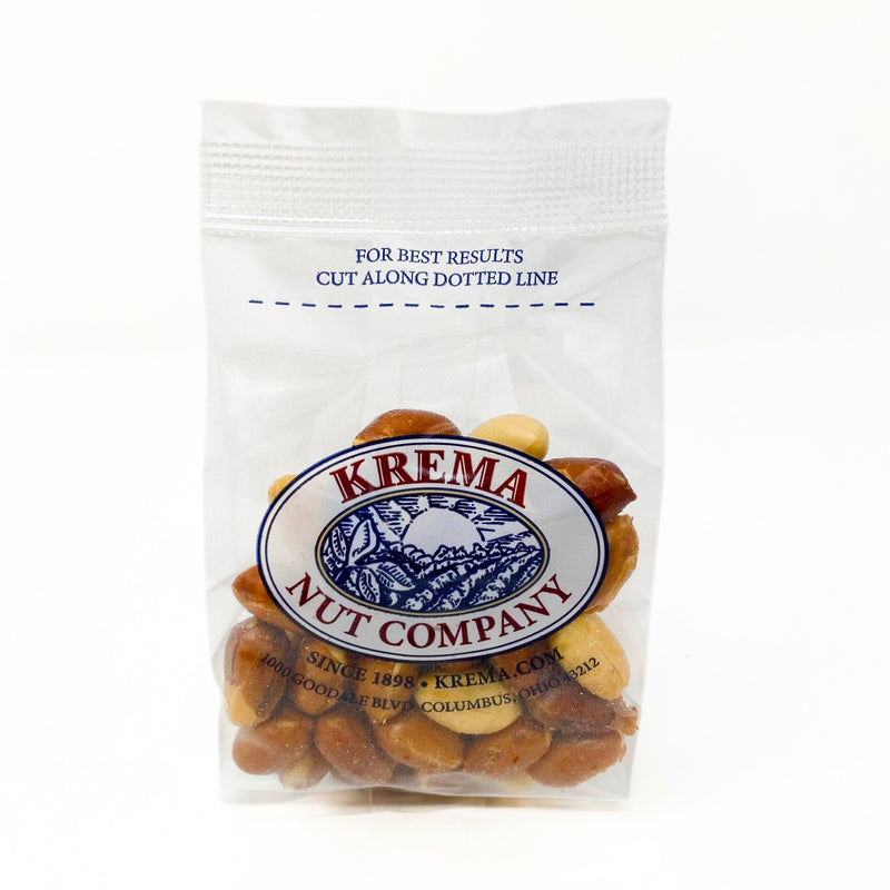 Redskin Peanuts, Roasted & Salted 2 oz. Bag. Case of 24 Bags