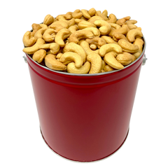 Giant Cashews Tin 72 oz. NO SALT