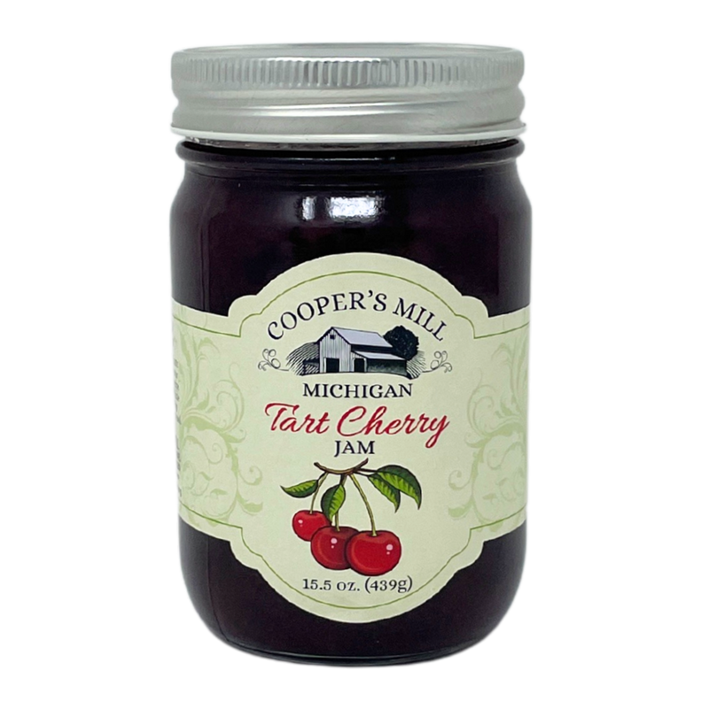 Michigan Tart Cherry Jam 15.5 oz. Jar