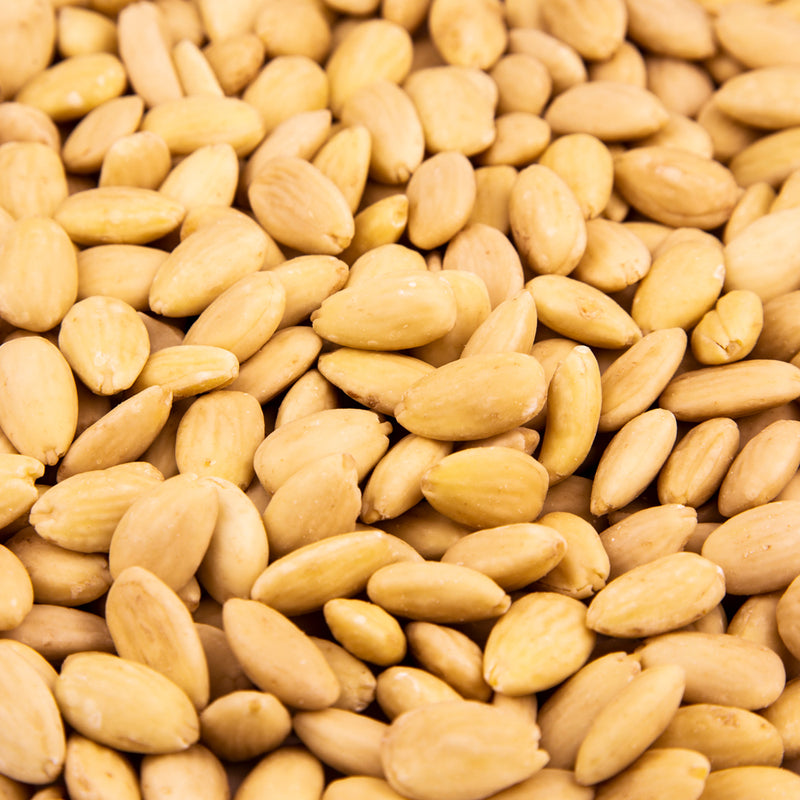 Almonds Blanched, Raw - 10 LB. Case