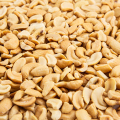 Cashew Pieces, Roasted & Salted - 20 LB. Case