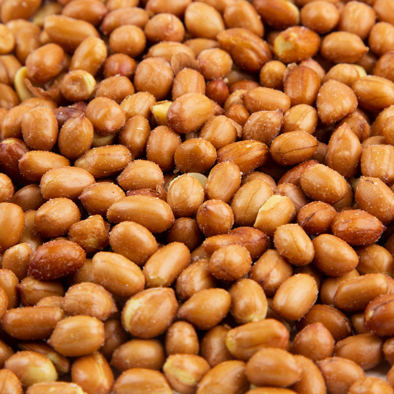 Spanish Peanuts, Roasted & Salted - 10 LB. Case